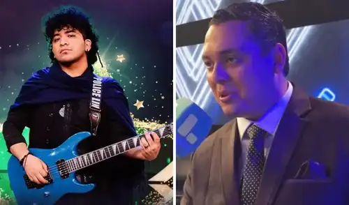 Imitador de Gustavo Cerati cría que todos eran familia en 'Yo soy' Foto: Composición LR