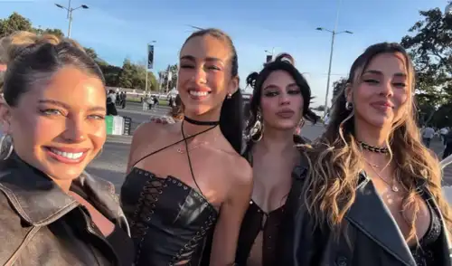 Flavia Laos y Luciana Fuster son dos de las influencers más reconocidas en el extranjero.