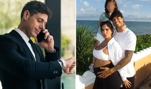 Hugo García se convertirá en padre junto con Isabella Ladera. Foto: composición LR/Instagram