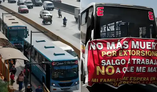 Empresas de transporte de Lima y Callao operan bajo amenaza constante de extorsiones y violencia contra los conductores.