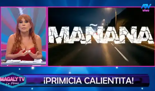 La conductora anunció una nueva primicia que se emitirá en su programa este martes 24 de marzo.