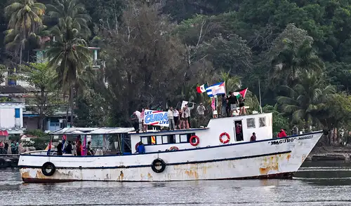 “Maguro” arribó al puerto de La Habana tras un trayecto complejo desde la península de Yucatán.