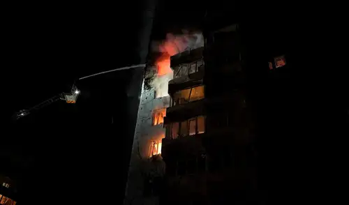 La embestida coincidió con un momento delicado para Kiev, que enfrenta dificultades para sostener su escudo antiaéreo.