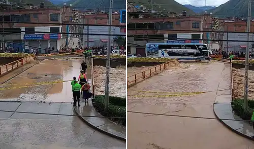 Vecinos del Huánuco evidenciaron los debordes del río Huallaga desde sus casas