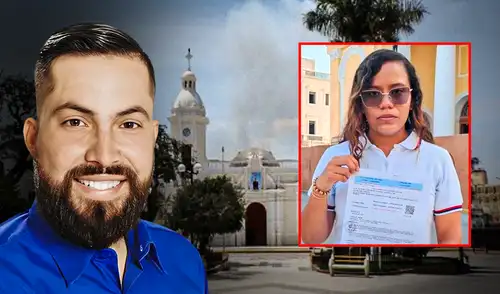 José Luis Sipión Bornaz, alcalde distrital de Pacora, es denunciado por la reportera Antuanné Bravo Díaz por el presunto delito contra la libertad personal.