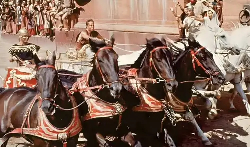 Protagonizada por Charlton Heston, 'Ben-Hur' se estrenó originalmente en 1959.