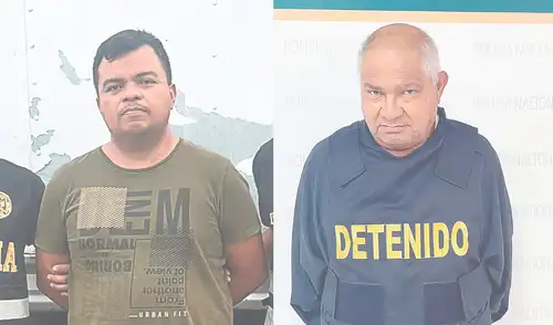 Grave imputación. David More admitió haber clonado la placa de los criminales de Andrea Vidal, pero precisó que lo hizo a pedido de su padre, Santiago More. Foto: La República