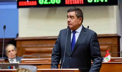 Candidato presidencial fue internado en una clínica local. Foto: difusión José Williams | elecciones 2026 | Avanza País