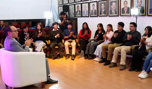 Esta iniciativa se replicará en universidades arequipeñas y su contenido se difundirá en plataformas digitales. Fuente: Difusión. Esta iniciativa se replicará en universidades arequipeñas y su contenido se difundirá en plataformas digitales. Fuente: Difusión.