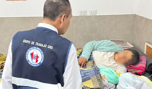 Red de Salud Conchucos Sur evalúa situación tras parto. Madre da a luz en exteriores de centro de salud en Áncash.