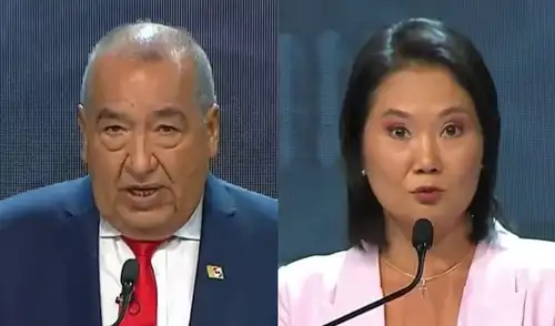 Mario Vizcarra confrontó a Keiko Fujimori. Mario Vizcarra confrontó a Keiko Fujimori.