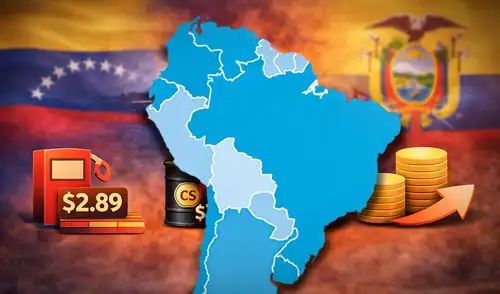 El galón de gasolina en ese país sudamericano cuesta aproximadamente US$2,89.