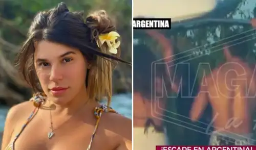 Vélez habló del ampay de su expareja, Said Palao, en TikTok.