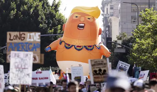 Protestas masivas sacuden Estados Unidos: millones rechazan gobierno de Donald Trump por políticas migratorias y guerra