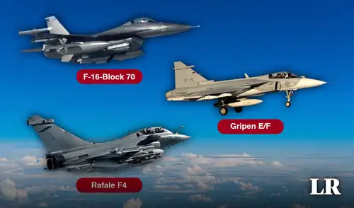 Las fábricas de los tres modelos que compiten deben plantear sus ofertas conforme a los términos de contratación señalados por la ACFFAA. Foto: composición LR Las fábricas de los tres modelos que compiten deben plantear sus ofertas conforme a los términos de contratación señalados por la ACFFAA. Foto: composición LR