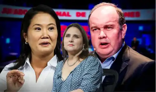 Marisol Pérez Tello debatirá con Keiko Fujimori y López Aliaga | Composición: LR. Marisol Pérez Tello debatirá con Keiko Fujimori y López Aliaga