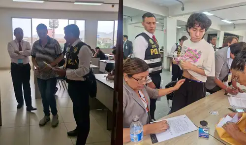 La Policía Nacional del Perú desarticuló a la banda criminal Los Intelectuales de las Universidades, dedicada a manipular exámenes de admisión en la UNFV. Ocho personas fueron detenidas.