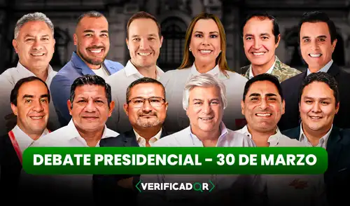Debate presidencial 2026 verificaciones EN VIVO de las declaraciones de los candidatos este 30 de marzo