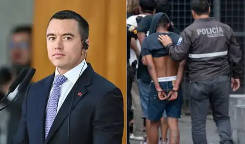 Daniel Noboa aseguró que la cooperación con Washington en la lucha contra el crimen organizado no compromete la soberanía de Ecuador. Daniel Noboa aseguró que la cooperación con Washington en la lucha contra el crimen organizado no compromete la soberanía de Ecuador.