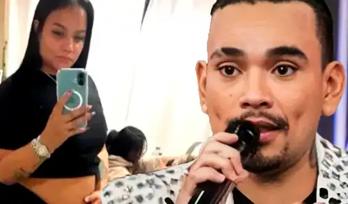 Verónica Gonzáles, prima de Josimar, aseguró que solo buscó fastidiar al salsero. Foto: Composición LR/Captura/YouTube Verónica Gonzáles, prima de Josimar, aseguró que solo buscó fastidiar al salsero.