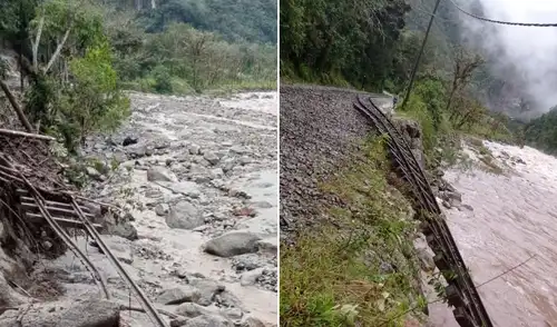 Deslizamiento en Machu Picchu deja ruta alterna clave para turistas inoperativa
