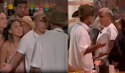 Jesús Barco encaró a Paul Michael y casi se van a las manos en 'La granja VIP'.