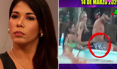 Karen Dejo es compañera de Said Palao, esposo de Alejandra Baigorria, en 'Esto es guerra'.