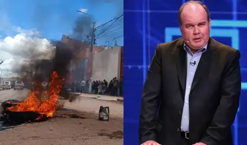 Rafael López Aliaga atacó a medios periodísticos tras protestas en su contra en Puno