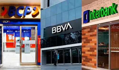 Conoce los bancos que suspenderán su atención presencial por Semana Santa. Foto: Composición LR/Chat GPT.