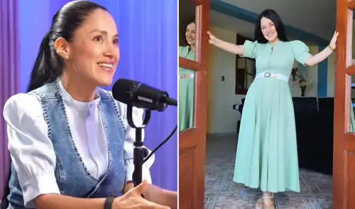 Katy Jara contó su cambio radical tras su conversión al cristianismo. Foto: composición LR/YouTube/Instagram Katy Jara. Foto: composición LR/YouTube/Instagram