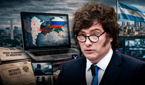 que llevará el caso "hasta El presidente de Argentina, Javier Milei, advirtió que llegará hasta "las últimas consecuencias para identificar a todos los actores involucrados" en la campaña rusa.
