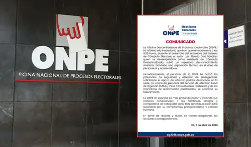 Trabajador de la ONPE falleció súbitamente mientras realizaba jornada de capacitación en Moquegua