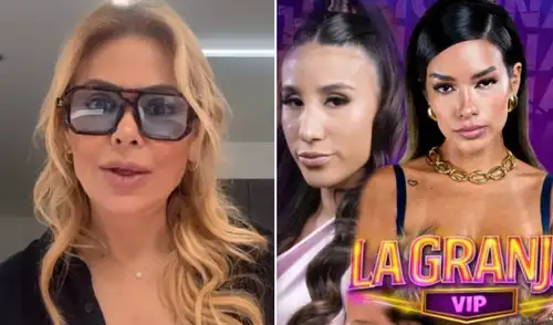 Gisela se pronunció sobre 'La granja VIP'. Foto: composición LR/Instagram/Panamericana TV La granja VIP