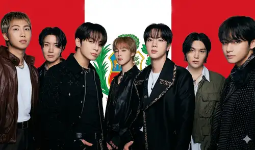 BTS llegará a Lima por primera vez con conciertos programados para el 9 y 10 de octubre. Foto: composición LR/difusión BTS llegará a Lima por primera vez