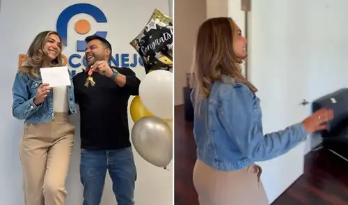 La artista Isabel Acevedo se casó con su esposo en 2023.