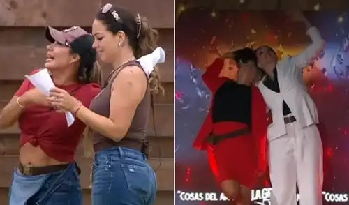Melissa Klug y Pamela López se caracterizaron como Ana Gabriel y Vikki Carr