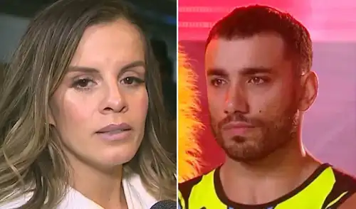 Said Palao fue ampayado en marzo de 2026 en Argentina con mujeres, sin su esposa Alejandra Baigorria.