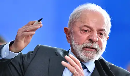 Lula da Silvia se encuentra en un empate técnico de cara a las próximas elecciones en Brasil, según encuesta. Foto: AFP