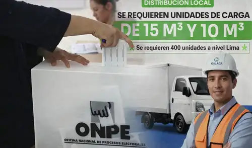 A días de las elecciones, la empresa responsable del traslado de material electoral recién buscó contratar 400 camiones, pese a haber ganado un contrato millonario con la ONPE.