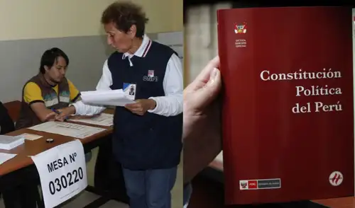 Esto dice la Constitución Política sobre la anulación de las Elecciones 2026. Foto: Composición/LR