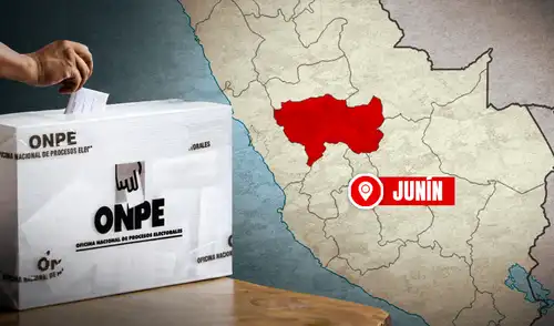 Resultados Elecciones Generales 2026 en Junín: Avance del conteo oficial de la ONPE.