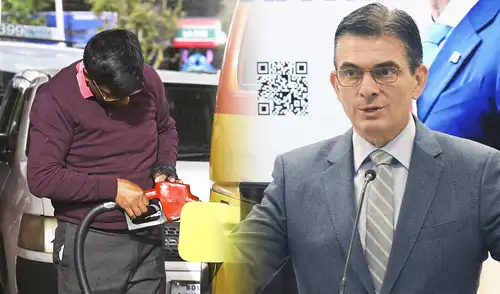 Paz propone un paquete de reformas y una nueva Ley de Hidrocarburos con un modelo de distribución 50-50. Foto: composición LR/AFP