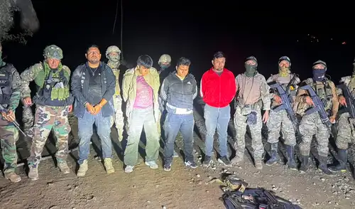 Los agentes fueron capturados e identificados durante la intervención.