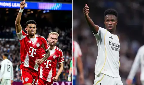 Bayern Múnich y Real Madrid se enfrentan por el pase a las semifinales de la Champions League. Foto: Bayern Múnich/Real Madrid/composición LR Bayern Múnich y Real Madrid se enfrentan por el pase a las semifinales de la Champions League. Foto: Bayern Múnich/Real Madrid/composición LR