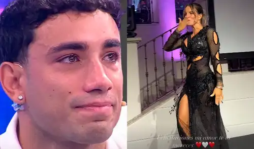 Alejandra Baigorria y Said Palao se reencontraron en España. Foto: Composición LR/Captura/Instagram Alejandra Baigorria y Said Palao se reencontraron en España.