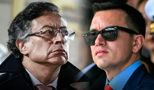 El presidente de Colombia, Gustavo Petro, acusó a su homólogo ecuatoriano, Daniel Noboa, de “entregar la frontera a la mafia”.