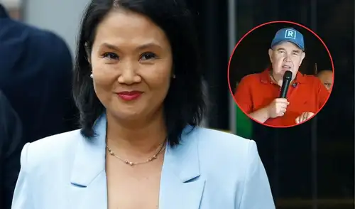 Fujimori marcó su distancia de López Aliaga | Composición: LR. Fujimori marcó su distancia de López Aliaga