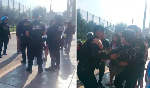 Los implicados en el presunto secuestro se dieron a la fuga a bordo de una auto y una motocicleta.