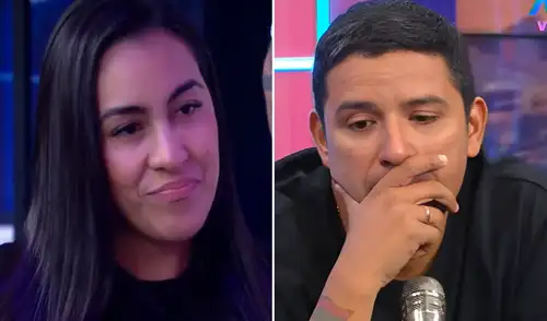 Reimond Manco y esposa