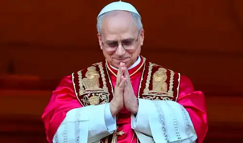 El papa León XIV destacá entre las 100 personas más influyentes del mundo. Foto. AFP